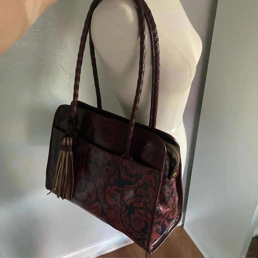 Patricia Nash Paris Vintage Tapestry Satchel